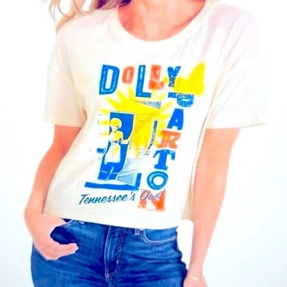Old Navy Tops - Dolly Parton Cropped Tee